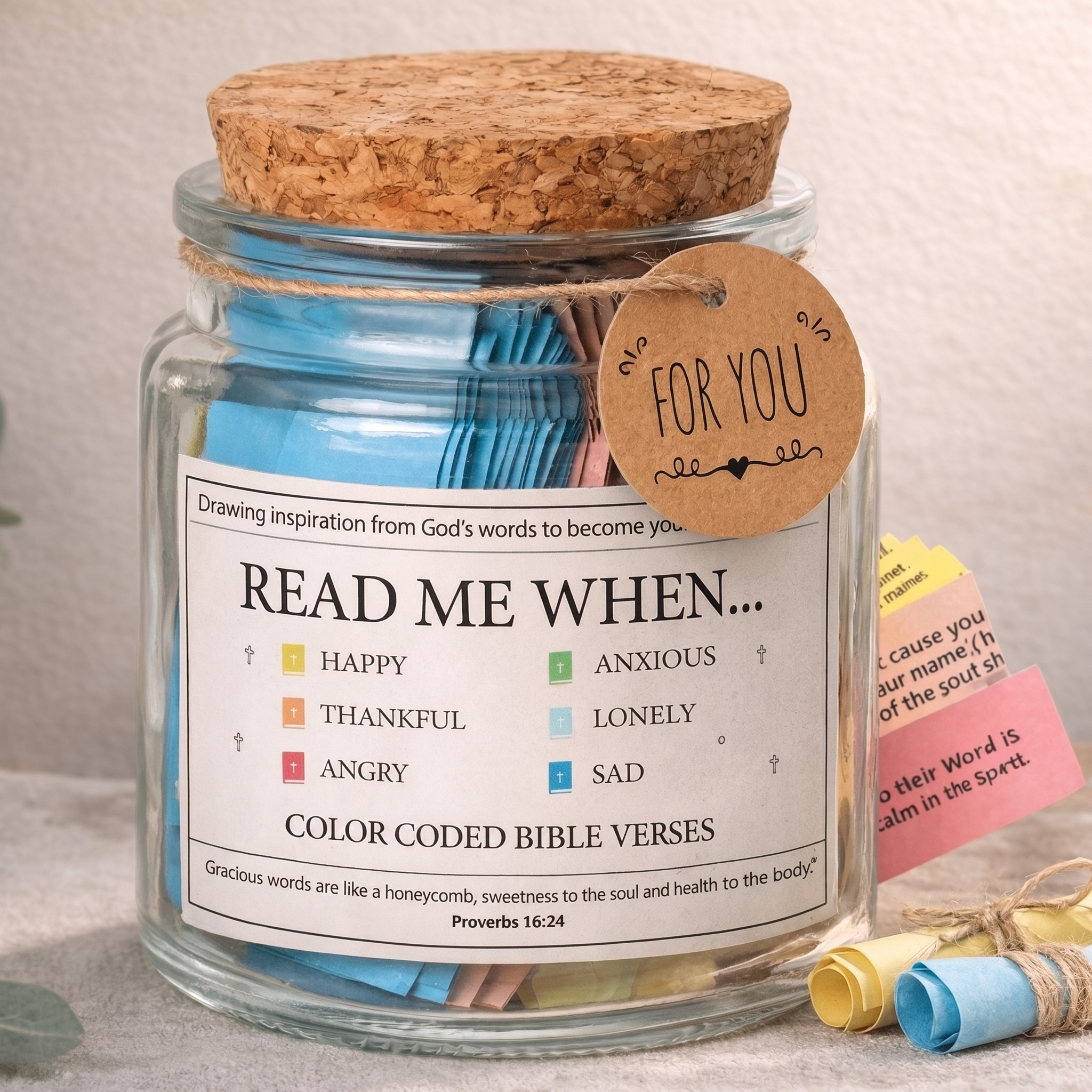 Free Bible Verse Jar